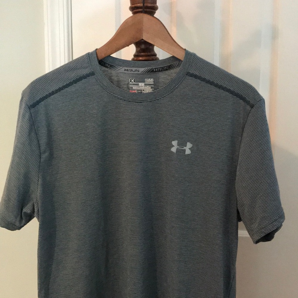 Striped Under Armour Fitted T-Shirt